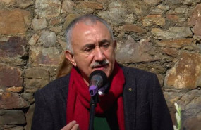 ep el secretario general de ugt pepe alvarez en el homenaje a manuel llaneza en mieres