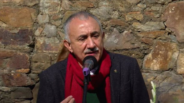 ep el secretario general de ugt pepe alvarez en el homenaje a manuel llaneza en mieres
