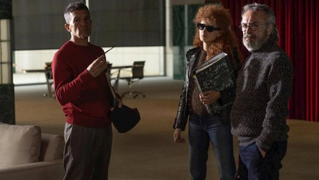 ep escena del rodaje de la pelicula competencia oficial