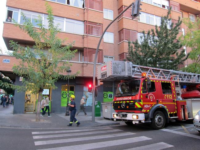 Escenario del accidente en la residencia Belardes. | EUROPA PRESS ep escenarioaccidentela residencia belardes