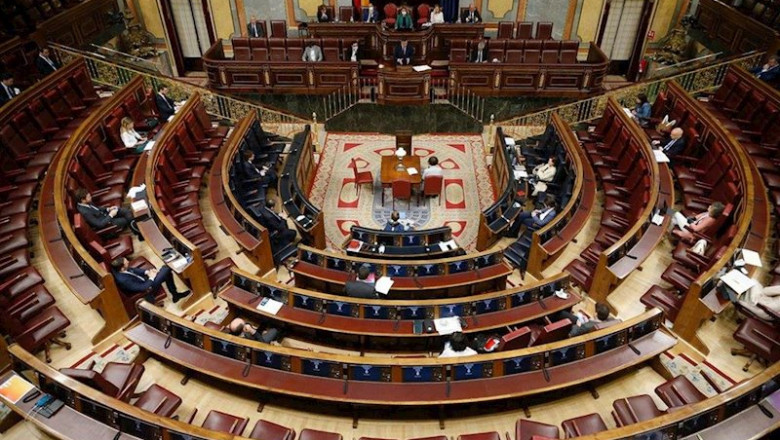 ep hemiciclo del congreso en el debate de la quinta prorroga del estado de alarma ep hemiciclo del congreso en el debate de la quinta prorroga del estado de alarma
