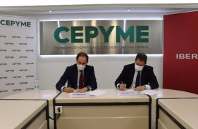 ep iberia y cepyme firman un acuerdo para impulsar la recuperacion de las pymes tras la pandemia