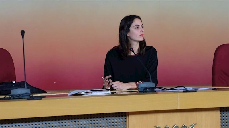 ep imagen de archivo la portavoz mediatica de mas madrid rita maestre en rueda de prensa ep imagen de archivo la portavoz mediatica de mas madrid rita maestre en rueda de prensa