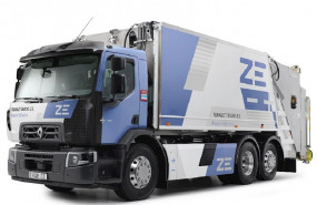 ep imagen de un camion de renault trucks electrico