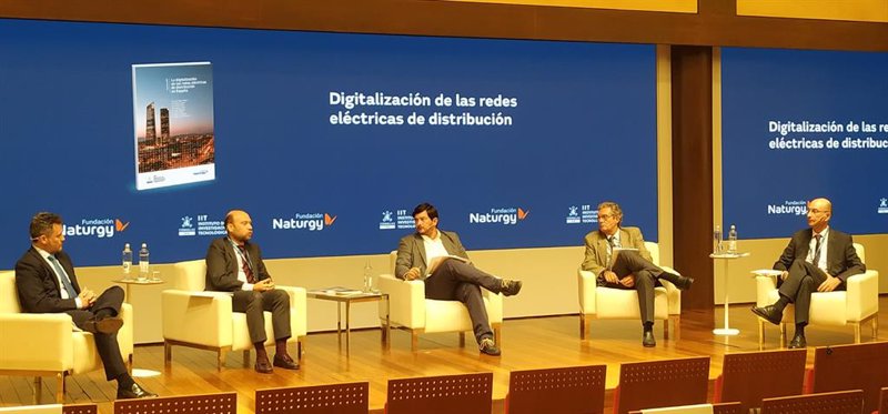 ep imagen del webinar en el que se presento el informela digitalizacion de las redes electricas de