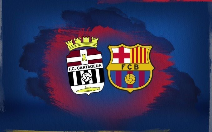 ep imagen promocional del partido entre cartagena y fc barcelona el 13 de noviembre