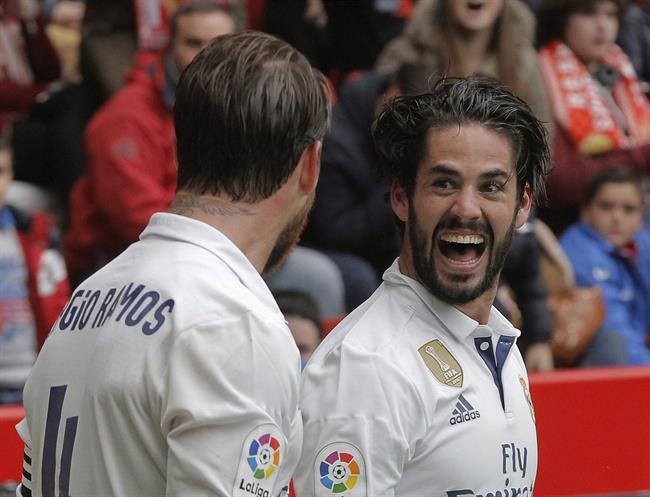 Isco celebra un gol con Sergio Ramos | LALIGA ep isco celebragolsergio ramos