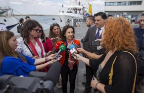 ep la ministradefensa margarita robles en ayamonte