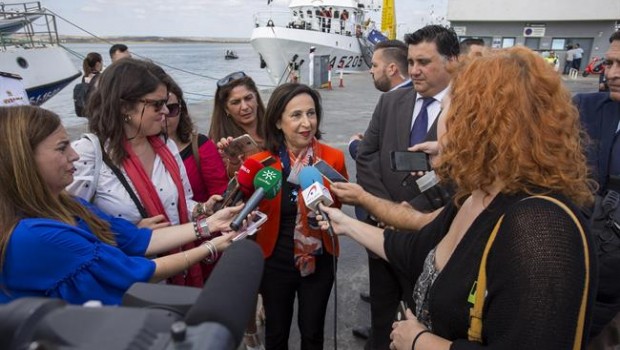 ep la ministradefensa margarita robles en ayamonte