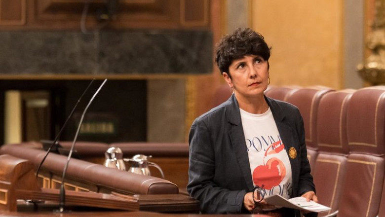 ep la portavoz del pnv en el congreso maribel vaquero interviene durante una sesion plenaria en el
