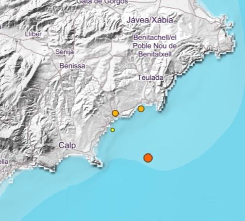 ep lugar exactoseregistradoterremotosla marina alta