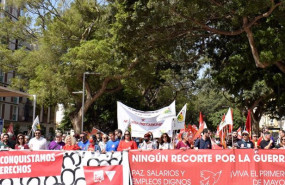 ep manifestacion del primero de mayo en malaga a 1 de mayo de 2022 ep manifestacion del primero de mayo en malaga a 1 de mayo de 2022