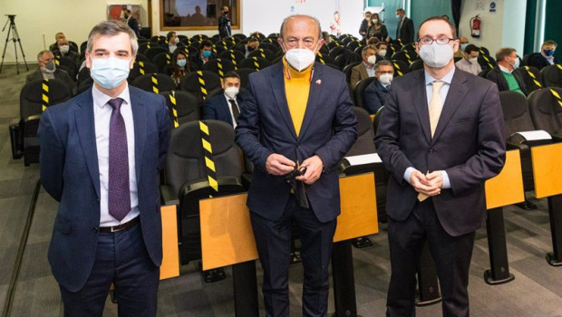 ep marcano en la presentacion d ela plataforma de hidrogeno de cantabria