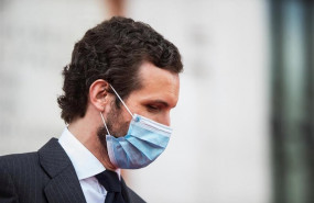 ep pablo casado presidente del partido popular durante el acto de homenaje a los heroes del