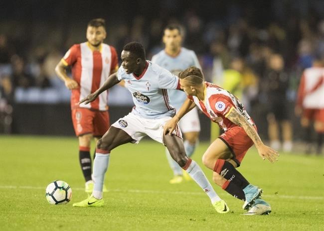 Pione Sisto, del Celta, en el partido ante el Girona | LALIGA ep pione sisto del celta enpartidogirona