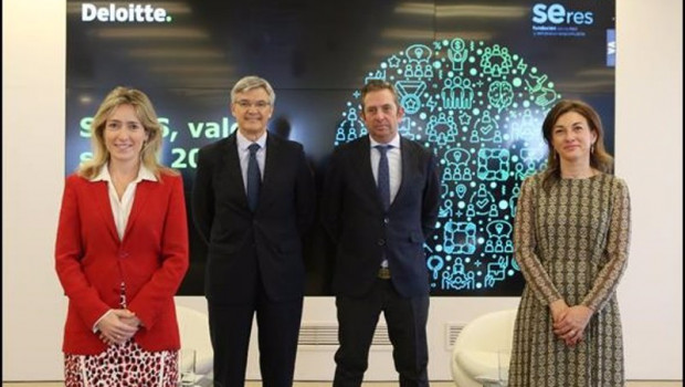 ep presentacion de la viii edicion del informe seres deloitte de izquierda a derecha concha iglesias