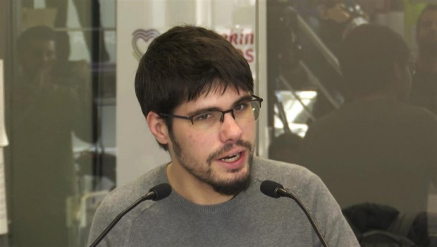 ep secretario generalpodemos euskadi lander martinez duranteruedaprensa archivo