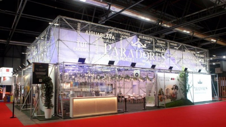 ep stand de paradores en fitur ep stand de paradores en fitur