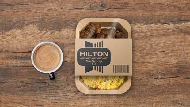 dl hilton food group fabricación carne de conveniencia comida logo ftse 250