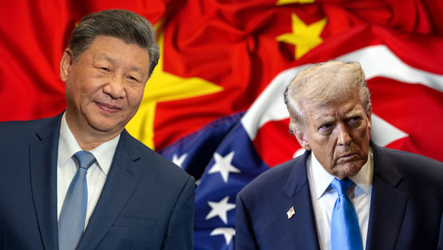 dl trump xi donald trump us president xi jinping china president composite image
