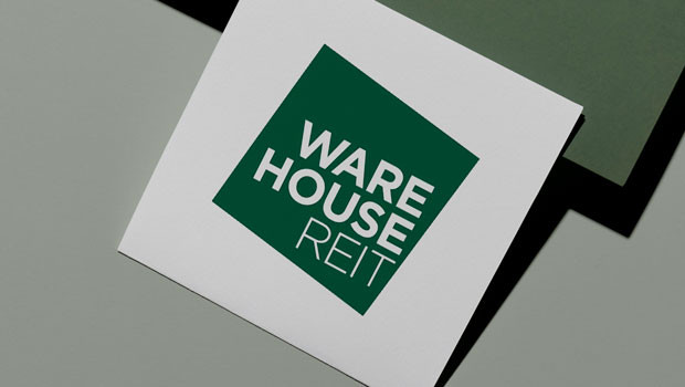 dl warehouse reit aim ware house real estate investment trust logistics warehousing investor logo