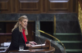 ep archivo   la vicepresidenta de trabajo y economia social yolanda diaz interviene en una sesion