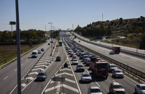 ep archivo   un atasco en el km 23 de la autopista a 1
