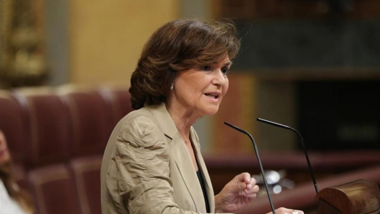 Jesús Hellín - Europa Press ep carmen calvo niega haber demonizado a las ong como open arms pero defiende que el rescate tiene