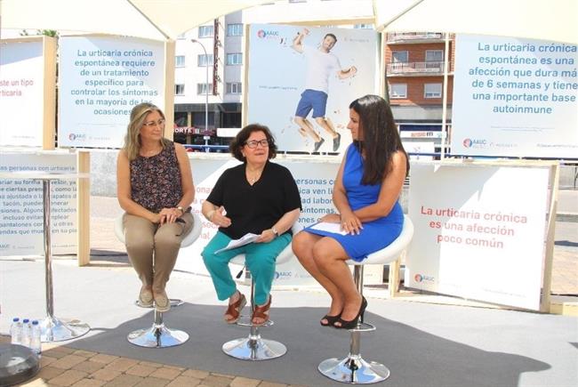 Comienza en Madrid 'Dale la vuelta a la urticaria' para concienciar e informar | NOVARTIS ep comienzamadrid dalevueltala urticaria para concienciar e informar