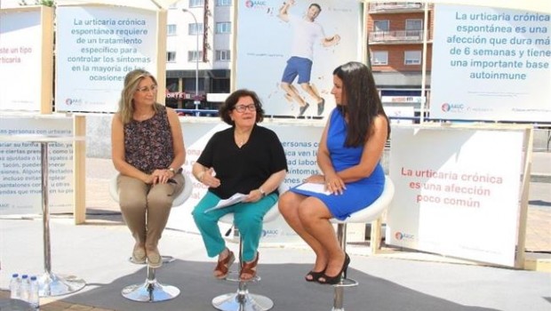 ep comienzamadrid dalevueltala urticaria para concienciar e informar