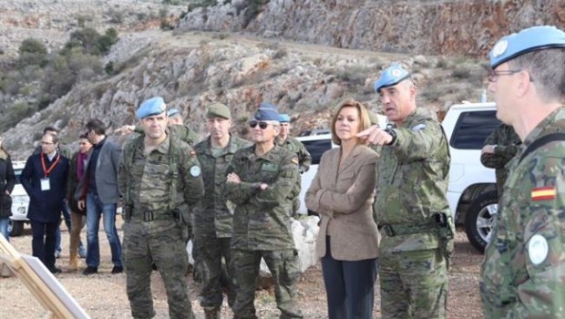 ep cospedal visitalas tropaslibano