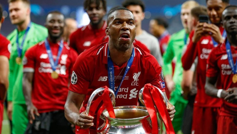 Daniel Sturridge con el trofeo de la Liga de Campeones conquistado por el Liverpool | IAN STEPHEN/Pro Sports Images/AFP7/Europapress ep daniel sturridgetrofeola ligacampeones conquistadoliverpool
