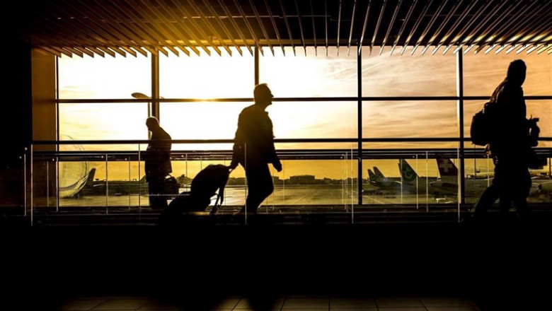 Viajeros en un aeropuerto | EUROPA PRESS - Archivo ep economiatransportes-trafico aereo mundialpasajeros crece43 en abrilcae47 de carga segun iata