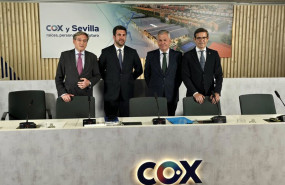 ep el consejero de industria energia y minas en funciones jorge paradela el alcalde de sevilla jose