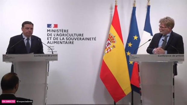 ep el ministro de agricultura pesca y alimentacion luis planas en la rueda de prensa posterior al