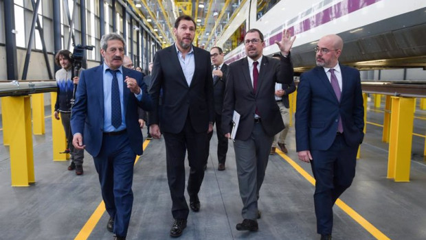 ep el ministro de transportes y movilidad sostenible oscar puente 2i visita junto al presidente de