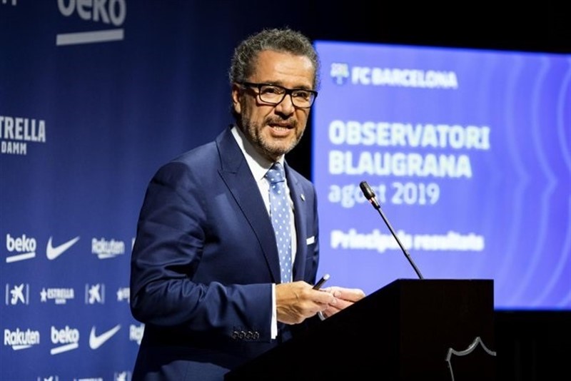 ep el portavoz de la junta directiva del fc barcelona josep vives