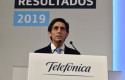 ep el presidente ejecutivo de telefonica jose maria alvarez-pallete en la rueda de prensa de los