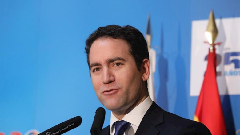 El secretario general del PP, Teodoro García Egea, interviene en el ciclo 'Agenda Urbana 2030 Foro de la nueva ciudad' organizado por Nueva Economía Fórum en el Hotel Wellington de Madrid (España), a 9 de marzo de 2020. | Marta Fernández - Europa Press ep el secretario general del pp teodoro garcia egea interviene en el ciclo agenda urbana 2030 foro