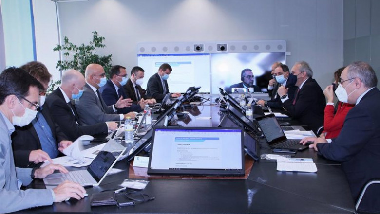ep enaire se reune con eurocontrol para coordinar la estrategia de gestion del trafico aereo en los