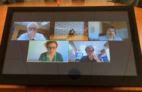 ep imagen de la reunion de ugt fica y ccoo con los ministerios de industria y transicion ecologica