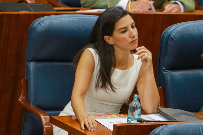 ep imagen de recurso de la portavoz de vox en la asamblea de madrid rocio monasterio