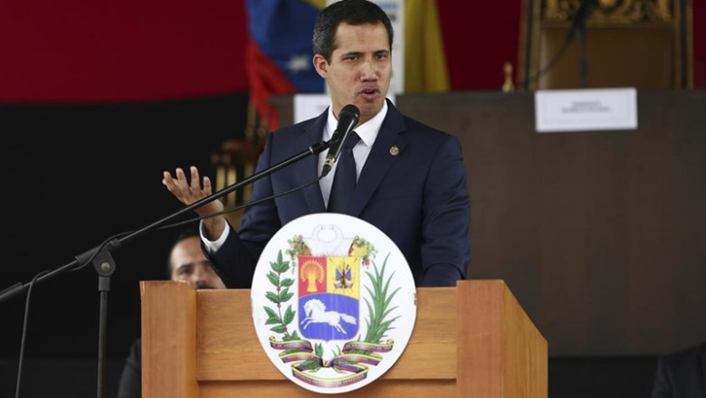 Juan Guaidó. | Pedro Mattey/dpa ep juan guaido