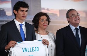 ep jugador jesus vallejo presentadoflorentino perezbernabeu