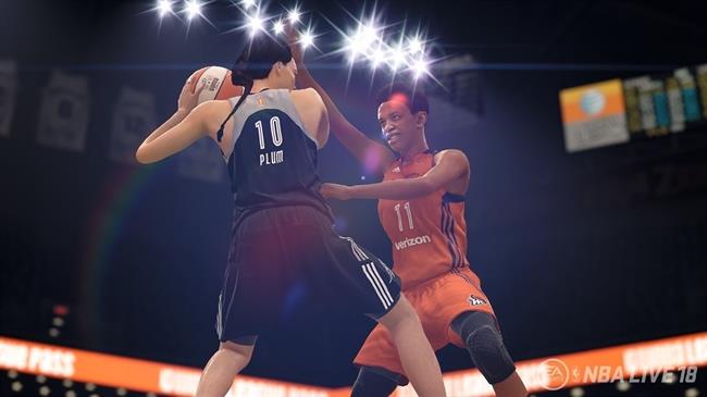 Jugadoras de la WMBA en NBA Live 18 | ELECTRONIC ARTS ep jugadorasla wmbanba live 18