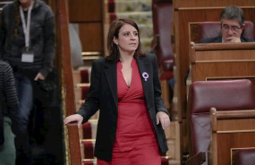 ep la portavoz del psoe en el congreso adriana lastra durante una sesion plenaria en el congreso de