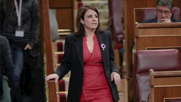 ep la portavoz del psoe en el congreso adriana lastra durante una sesion plenaria en el congreso de