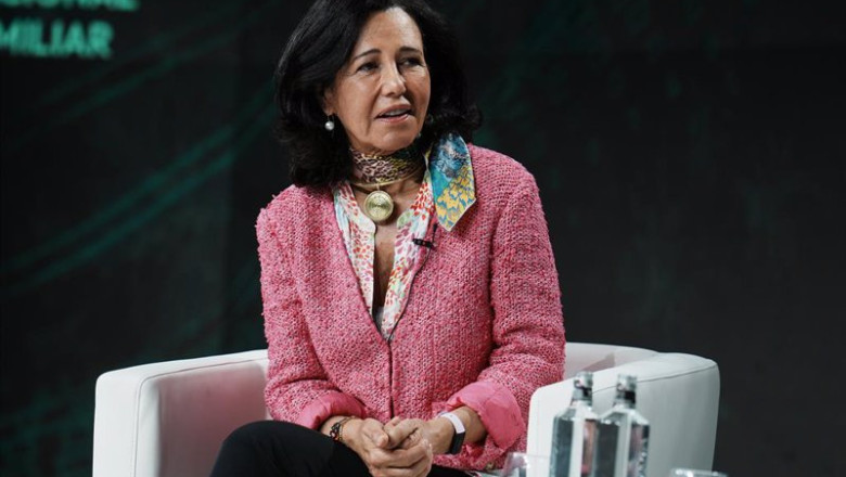 ep la presidenta de banco santander ana patricia botin a 23 de octubre de 2023 en bilbao vizcaya ep la presidenta de banco santander ana patricia botin a 23 de octubre de 2023 en bilbao vizcaya