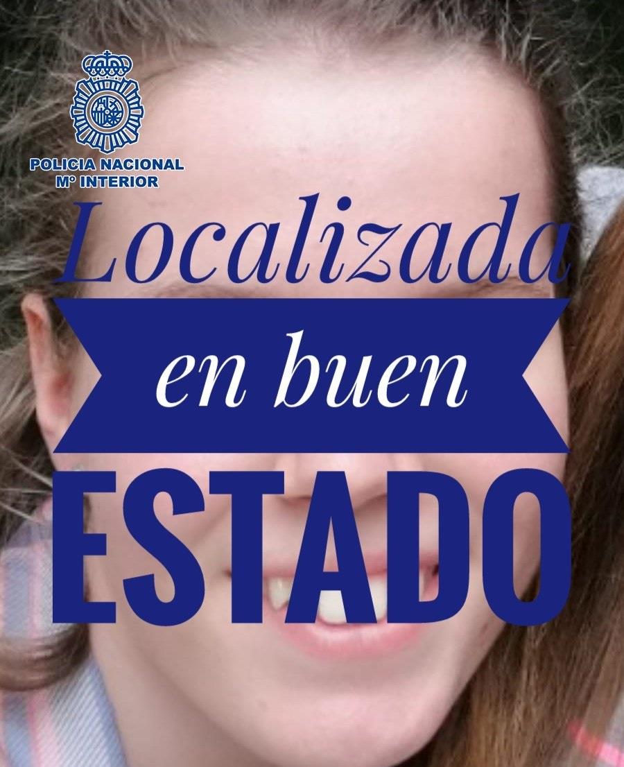 Localizada en buen estado la joven Alenka Yumara | POLICÍA NACIONAL ep localizadabuenla joven alenka yumara