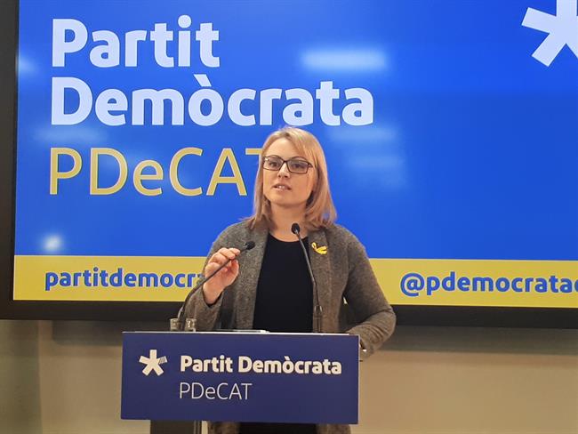 Maria Senserrich, PDeCAT | EUROPA PRESS ep maria senserrich pdecat